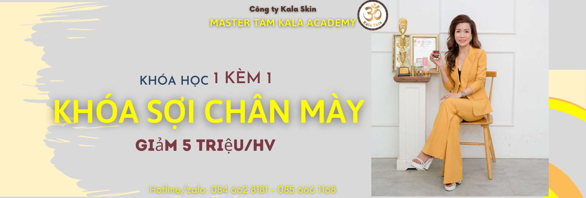 Khóa học sợi chân mày